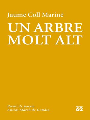 cover image of Un arbre molt alt